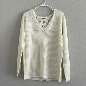 Iknit Women's White Sweater